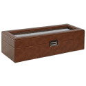 Jewelry box Home ESPRIT Brown Crystal 33 x 11,5 x 9 cm