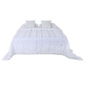 Voodikate Home ESPRIT Valge 240 x 260 cm