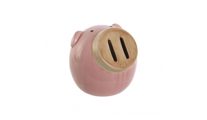 Money box Home ESPRIT Dolomite Pig 13 x 12 x 12 cm