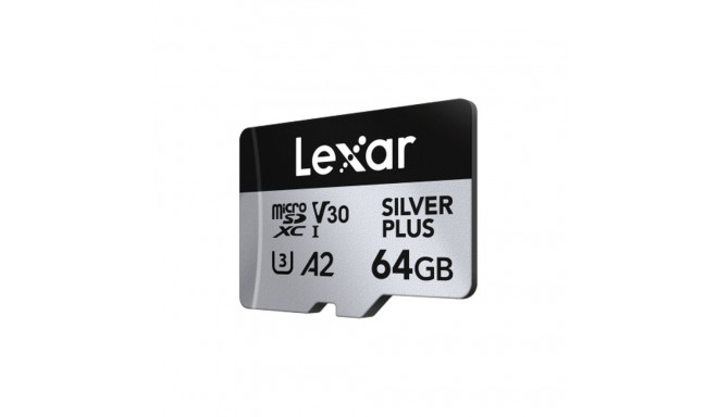 Micro SD Card Lexar Lexar Professional SILVER PLUS 64 GB