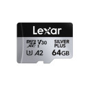 Карта памяти микро SD Lexar Lexar Professional SILVER PLUS 64 Гб