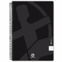 Notebook Centauro 01-UNICLASIC Quarto 80 Sheets (10 Units)