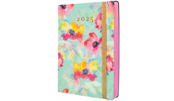 Päevik Finocam FLEXI JOY A5 14,8 x 21 cm 2025 Lilleline