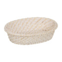 Tray White Bamboo Rattan 29 x 22 x 7 cm (2 Units)