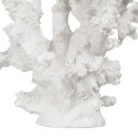 Decorative Figure White Resin Coral 17 x 17 x 20 cm