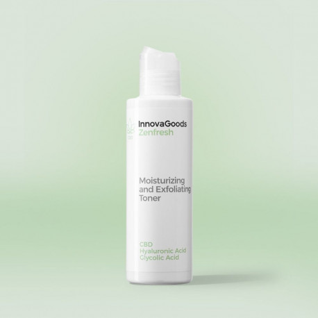 Niisutav ja kooriv näotoonik CBD Zenfresh InnovaGoods 150 ml