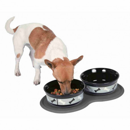 Table Mat Trixie 45x25 cm Dark grey 45 x 25 cm Natural rubber