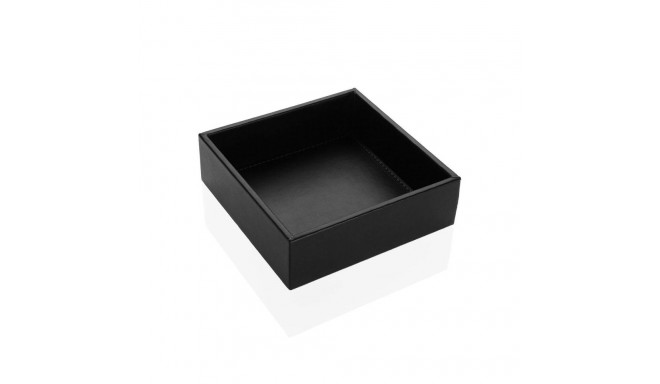 Valet Tray Versa Black 16 x 5 x 16 cm