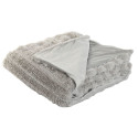 Blanket Home ESPRIT Light grey 220 x 240 x 1 cm