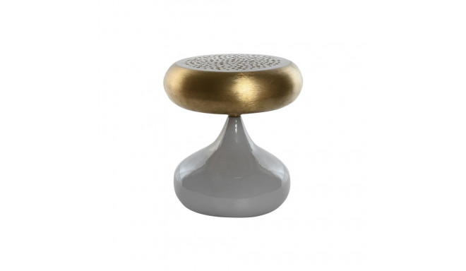 Desk lamp Home ESPRIT Grey Golden Metal 4 W 220 V 36 x 36 x 37,5 cm