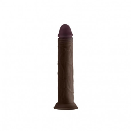 Realistic Dildo Shaft MAHOGANY Silicone