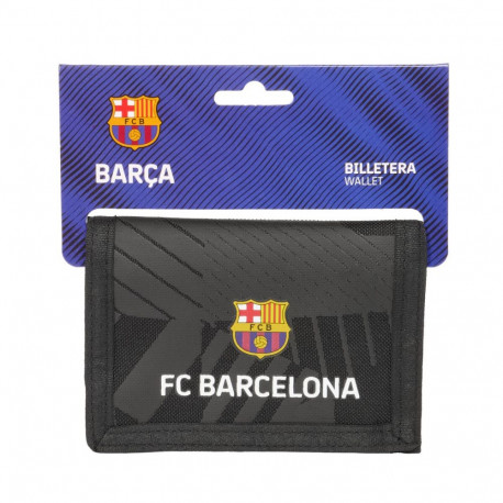 Portfellid F.C. Barcelona Black Must 12,5 x 9,5 x 1 cm