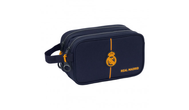 Дорожный несессер Real Madrid C.F. 2nd Kit 24/25 Тёмно Синий Спортивный 26 x 15 x 12.5 cm