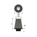 Õhufilter Green Filters B62.75 Universaalne