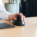 Ergonoomiline Optiline Hiir R-Go RGOHELELAWL Must