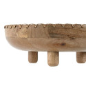 Lauakaunistus Home ESPRIT Naturaalne Mangopuit Koloniaalne 25 x 25 x 9 cm