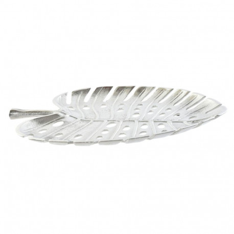 Lauakaunistus Home ESPRIT Hõbedane Alumiinium 38,5 x 28 x 3 cm