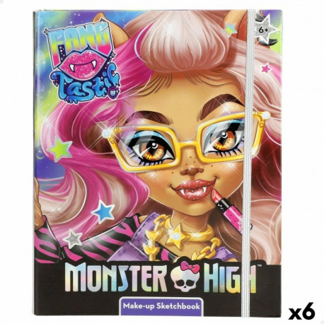 Laste meigikomplekt Monster High (6 Ühikut)