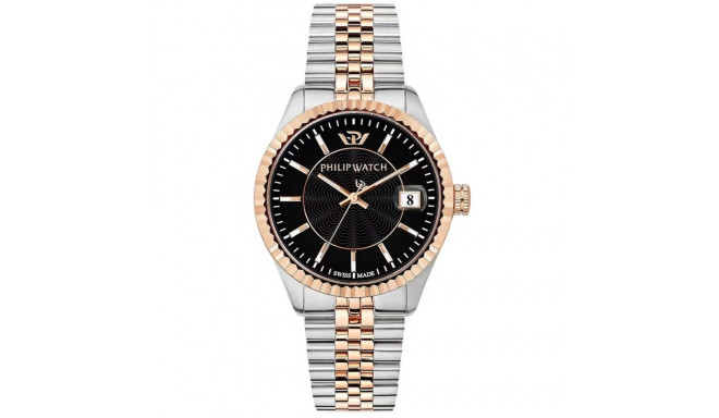 Meeste Kell Philip Watch R8253597085 Must Hõbedane