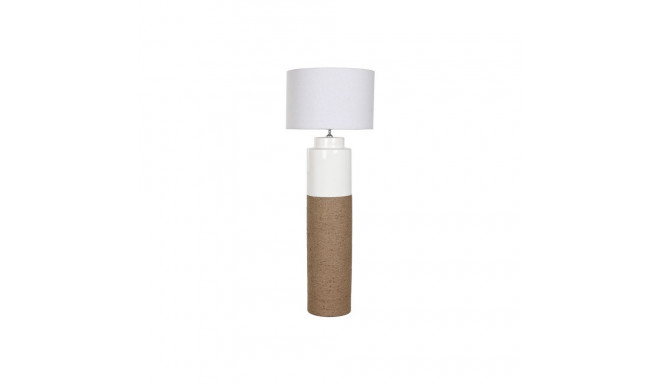 Grīdas lampa Home ESPRIT Balts Brūns 220 V 50 X 50 X 139,5 cm