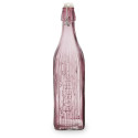 Bottle Quid Viba Pink Glass 1 L (12 Units)