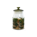 3 toru Home ESPRIT Roheline Kristall 1,2 L 3 Tükid, osad