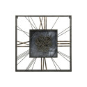 Seinakell Home ESPRIT Must Kuldne Metall Kristall 80 x 8 x 80 cm