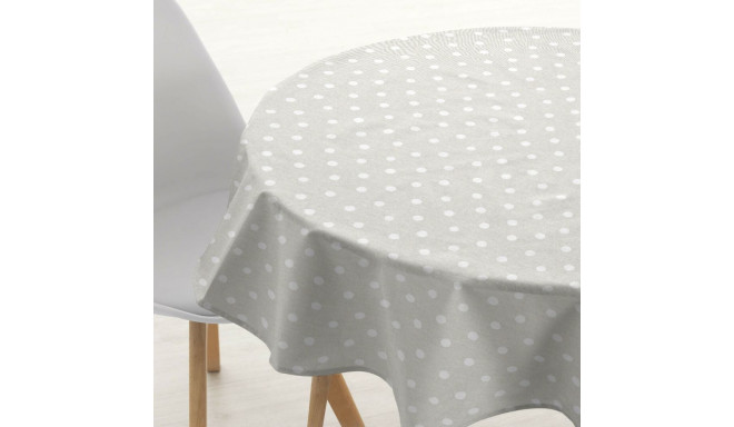 Stain-proof resined tablecloth Belum 0120-175 Grey Ø 140 cm