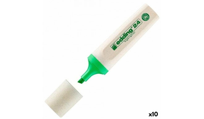 Fluorestseeruv Marker Edding EcoLine 24 Heleroheline (10 Ühikut)