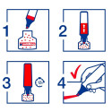 Fluorestseeruv Marker Edding EcoLine 24 Heleroheline (10 Ühikut)