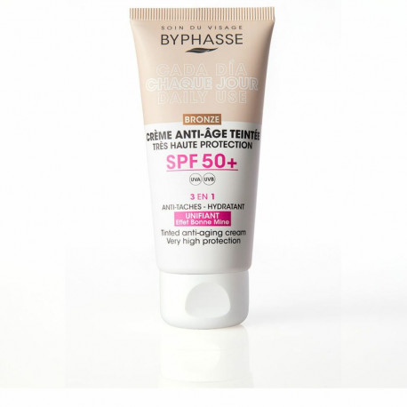 Day Cream Byphasse CREMA FACIAL Spf 50 Spf 50+ 50 ml
