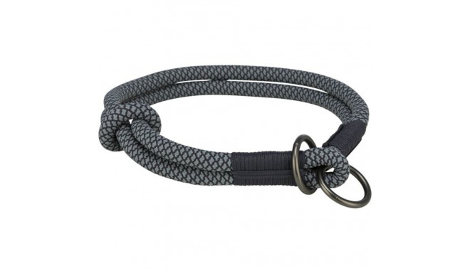 Dog Training Collars Trixie Soft Rope Black Grey L 50 cm