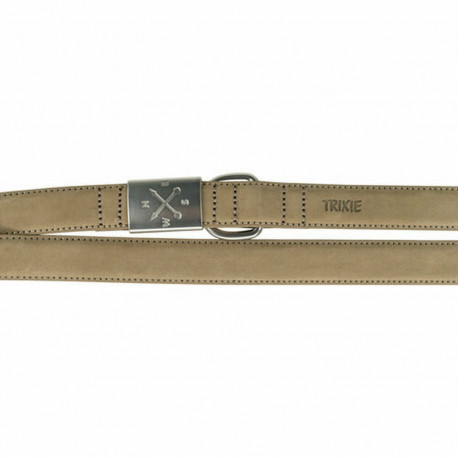 Adjustable dog leash Trixie Be Nordic Light grey L/XL