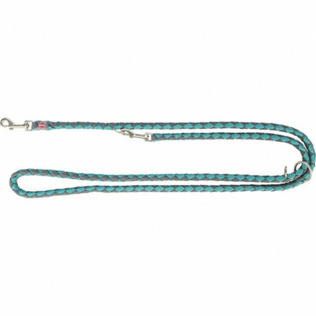 Adjustable dog leash Trixie Graphite Light Blue L/XL 2 m