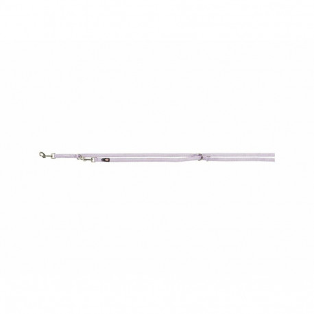 Adjustable dog leash Trixie Premium Lilac XS/S