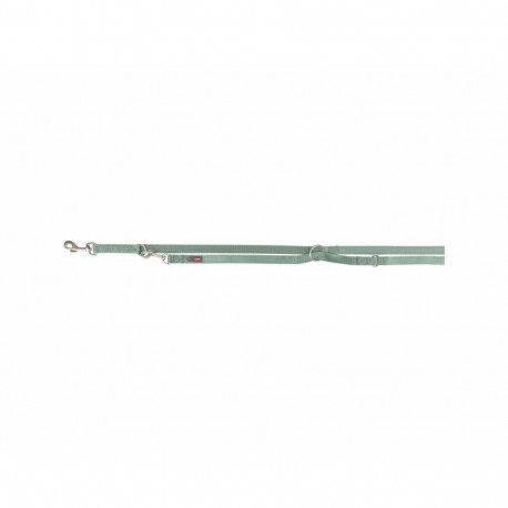 Adjustable dog leash Trixie Premium Green