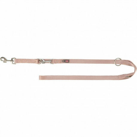 Adjustable dog leash Trixie Premium Blush M/L