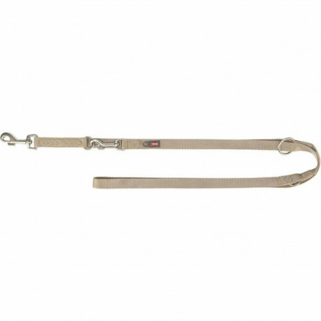 Adjustable dog leash Trixie Premium Sand XS/S