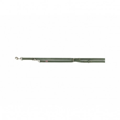 Adjustable dog leash Trixie Premium Green Olive XS/S