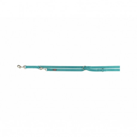 Adjustable dog leash Trixie Premium Light Blue