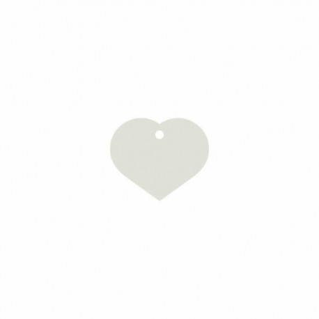 Identification plate Imarc Heart White