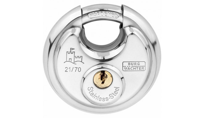 Key padlock Burg-Wachter 21 70 SB Stainless steel