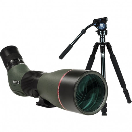 Kit Focus Optimum 20-60x85 ED with Sirui R2004+VH10