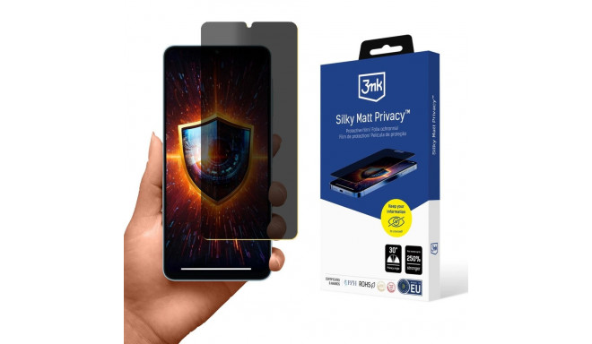 Privacy Film 3mk Silky Matt Privacy for Samsung Galaxy A06