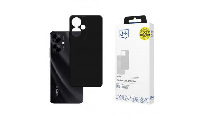 3mk Matt Case for Xiaomi Redmi 13C 5G - black
