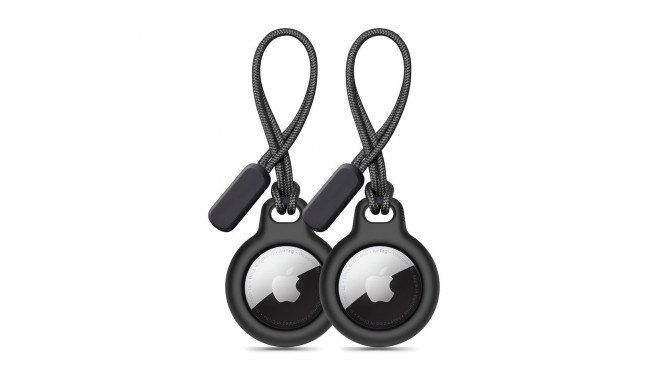 TECH-PROTECT ROUGH CHAIN 2-PACK APPLE AIRTAG BLACK