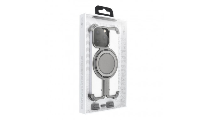 Case TITANIUM Bracket for IPHONE 16 PRO MAX silver