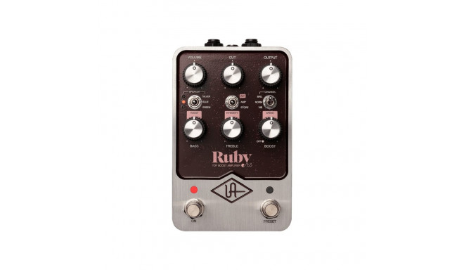 Universal Audio UAFX Ruby '63 Top Boost Amplifier - guitar effect