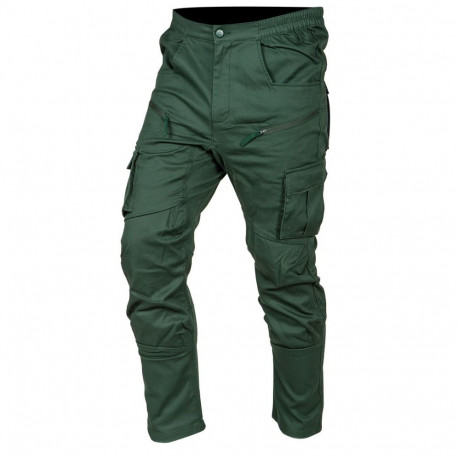 OUTDOOR jogger-tüüpi tööpüksid, rohelised, suurus XL