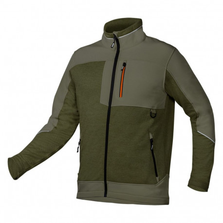 Softshell-pusa OUTDOOR, suurus M, roheline